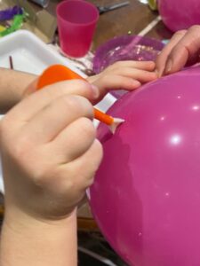 atelier enfant parent ballon