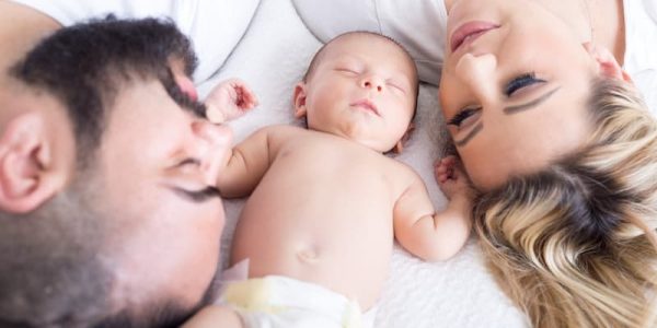 accompagnement postnatal, famille avec bébé